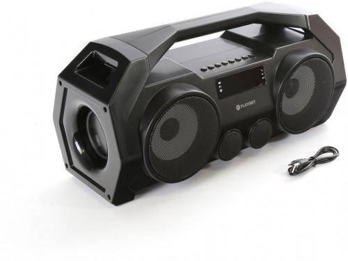 Platinet wireless speaker OG76 Boombox BT, black (44416) image 1