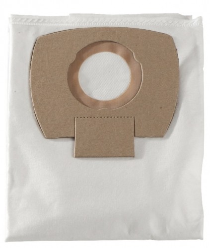 5 x Fleece filter bags, 25 l, 30 l, Metabo image 1
