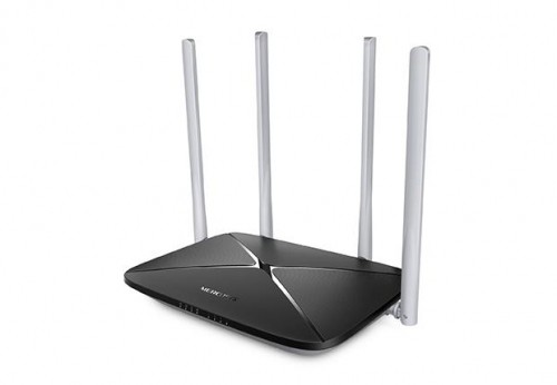 Wireless Router|MERCUSYS|Wireless Router|1167 Mbps|IEEE 802.3|IEEE 802.3u|IEEE 802.11b|IEEE 802.11g|IEEE 802.11n|IEEE 802.11ac|4x10/100M|LAN \ WAN ports 1|Number of antennas 4|AC12 image 1