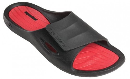Slippers unisex AQUAFEEL 7246 20 size 43/44 black/red image 1