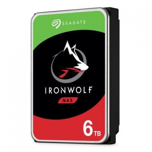 HDD|SEAGATE|IronWolf|6TB|SATA 3.0|256 MB|7200 rpm|Discs/Heads 4/8|3,5"|ST6000VN001 image 1