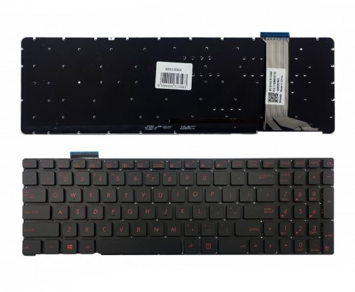 HP Keyboard ASUS: G551 G551J G552 with backlit image 1