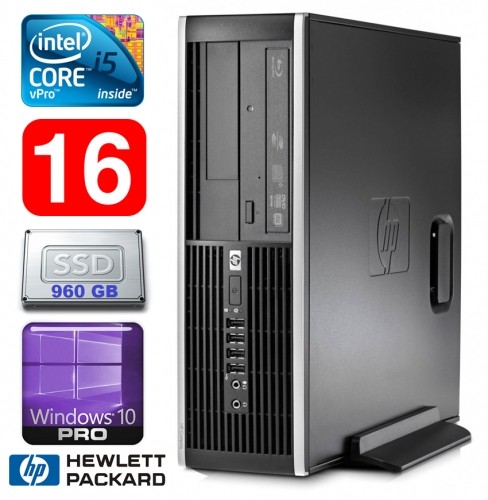 Hewlett-packard HP 8100 Elite SFF i5-650 16GB 960SSD DVD WIN10Pro image 1