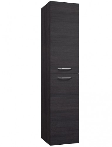 Высокий шкаф для ванной Raguvos Baldai LUNA 35 CM black oak 1831201 image 1
