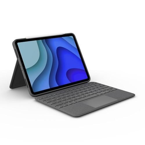 Logitech Touch Keyboard Case with Trackpad and Smart Connector for iPad Pro 11-inch – Graphite image 1