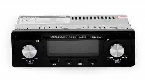 Radio car BLOW CLASSIC 78-287# (Bluetooth, USB + AUX + SD cards) image 1