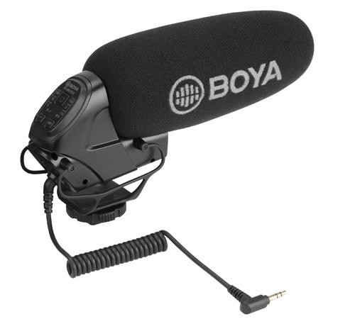 BOYA BY-BM3032 microphone Black Digital camcorder microphone image 1
