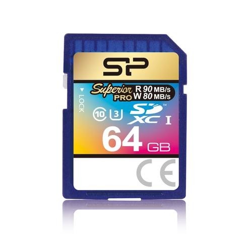Silicon Power SDXC 64GB memory card image 1