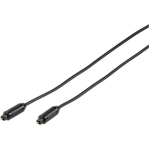 Vivanco 46150 audio cable 2 m TOSLINK Black image 1