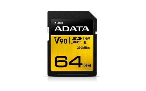ADATA Premier ONE memory card 64 GB SDXC UHS-II Class 10 image 1