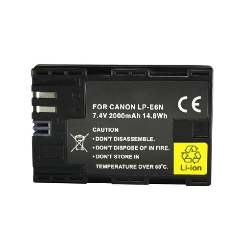 Extradigital CANON LP-E6N Battery, 2000mAh image 1