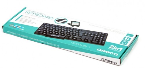 Omega klaviatūra OK-05 USB/micro USB (41829) image 1