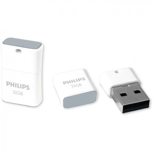 Philips USB 2.0 Flash Drive Pico Edition (серая) 32GB image 1