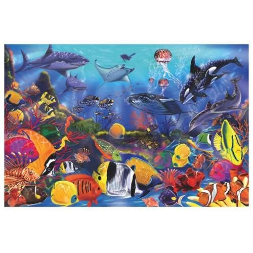 Melissa&Doug Floor Puzzle Underwater  (Напольный  коврик пазл) (48 шт.) image 1