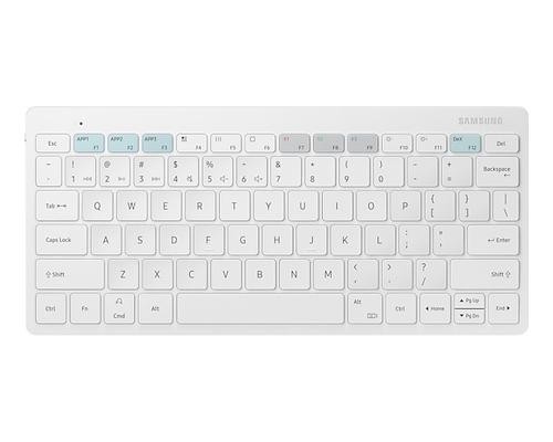 Samsung EJ-B3400UWEGEU mobile device keyboard White Bluetooth image 1