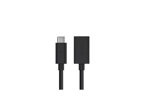 Belkin F2CU036btBLK USB cable USB 3.2 Gen 1 (3.1 Gen 1) USB C USB A Black image 1