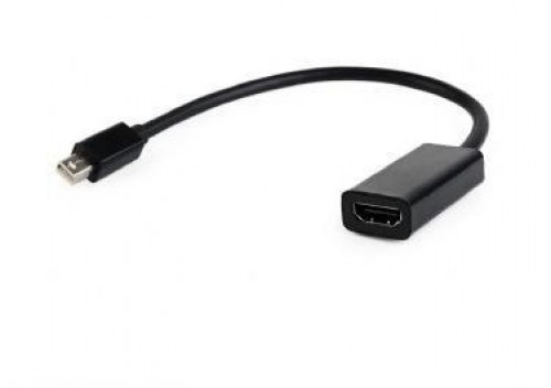 Gembird A-MDPM-HDMIF-02 cable gender changer Mini Displayport HDMI Black image 1