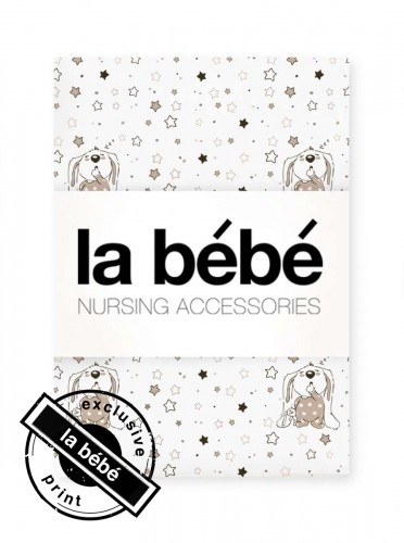 La Bebe™ Cotton 100x135 Art.64289 Bunnies Детский хлопковый пододеяльник 100х135см image 1