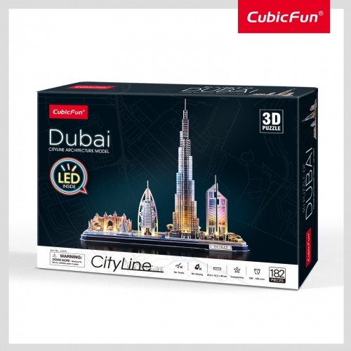 CUBICFUN City Line 3d BL puzle Dubaija image 1