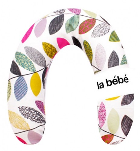 La Bebe™ Rich Maternity Pillow Art.84648 Summer floral Подковка для сна, кормления малыша 30x104 cm image 1