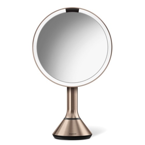 Simple Human сенсорное зеркало с регулируемой яркостью, розовое золото, нержавеющая сталь ST3027 image 1