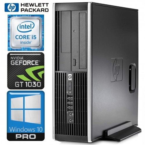 Hewlett-packard HP 8200 Elite SFF i5-2400 8GB 120SSD GT1030 2GB WIN10PRO/W7P image 1