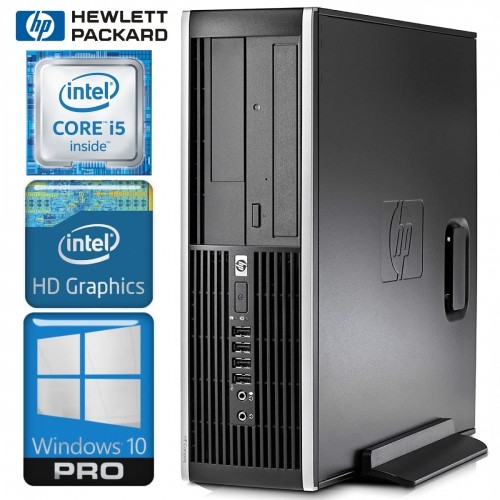 Hewlett-packard HP 8200 Elite SFF i5-2400 4GB 960SSD+2TB WIN10PRO/W7P image 1