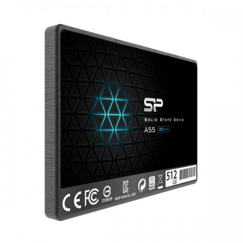 Cietais Disks Silicon Power SP512GBSS3A55S25 512 GB SSD image 1