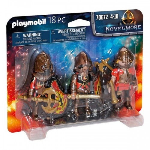 Набор фигур Novelmore Fire Knigths Playmobil 70672 (18 pcs) image 1