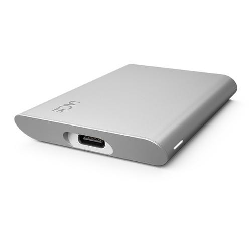 LaCie STKS1000400 external solid state drive 1000 GB Silver image 1