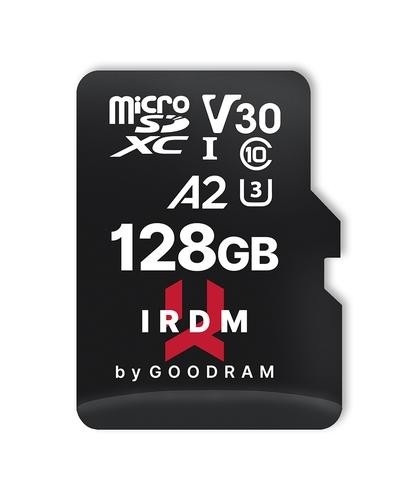 Goodram MICROCARD IRDM M2AA A2 memory card 128 GB MicroSDHC UHS-I image 1