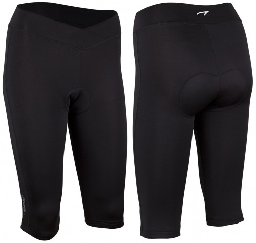 Women's shorts for cycling AVENTO 3/4 81BO ZWA 36 Black image 1