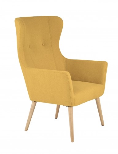 Halmar COTTO leisure chair, color: mustard image 1
