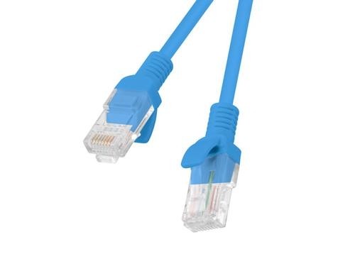 Lanberg PCU5-10CC-1000-B networking cable Blue 10 m Cat5e U/UTP (UTP) image 1