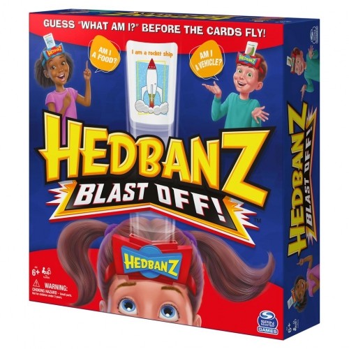 SPINMASTER GAMES spēle Hedbanz Blast Off, 6062194 image 1