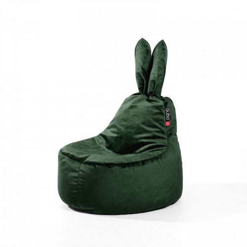 Qubo™ Baby Rabbit Emerald FRESH FIT sēžammaiss (pufs) image 1