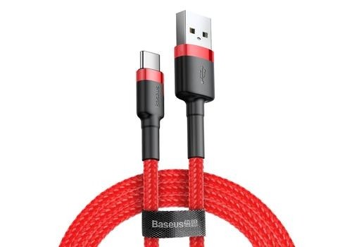 Baseus Cafule USB cable 2 m USB 2.0 USB A USB C Red image 1