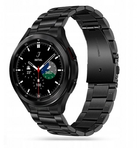 Tech-Protect watch strap Stainless Samsung Galaxy Watch4, black image 1