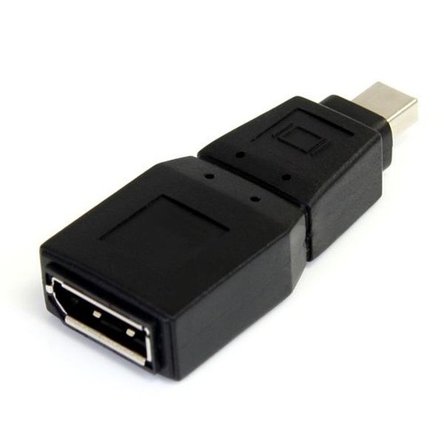 Mini DisplayPort uz DisplayPort Adapters Startech GCMDP2DPMF           Melns image 1