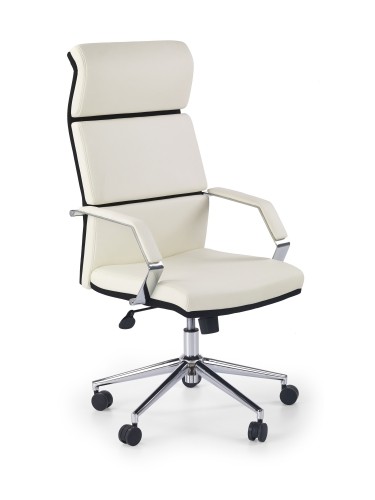 Halmar COSTA chair color: white/black image 1