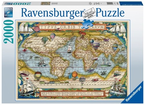 RAVENSBURGER puzzle Around the World, 2000pcs., 16825 image 1