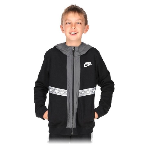 Детская спортивная куртка Nike Чёрный Хлопок image 1