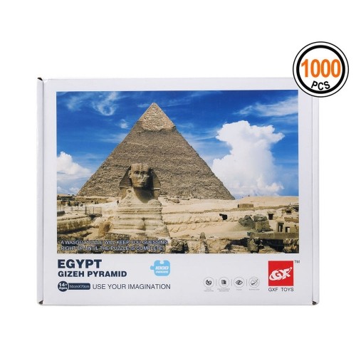 Bigbuy Kids Головоломка Egypt Gizeh Pyramid 1000 pcs image 1