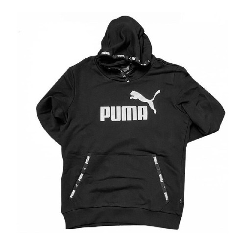 Vīriešu Sporta Krekls bez Kapuča Puma Power Melns image 1