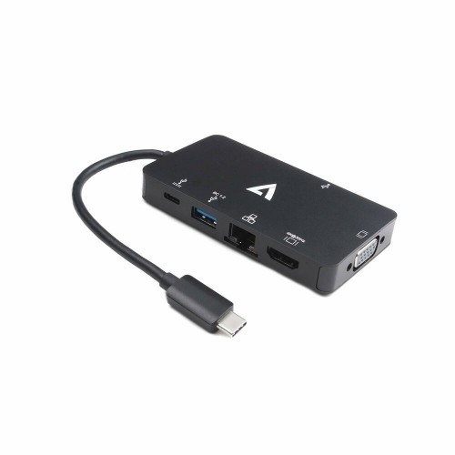 USB C uz HDMI Adapteris V7 V7UC-2HDMI-BLK       Melns image 1