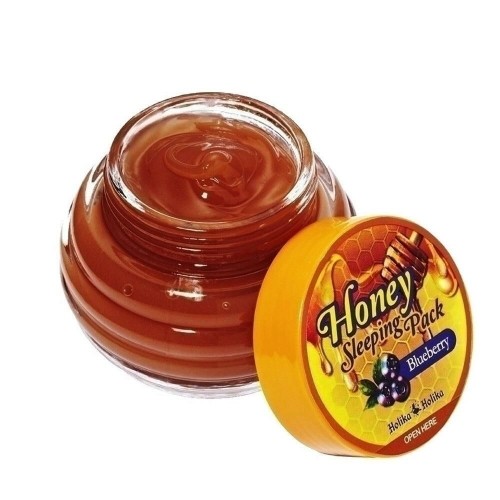 Увлажняющая ночная маска Holika Holika Honey Sleeping Pack Черника (90 ml) image 1