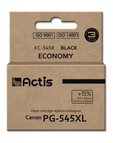 Actis KC-545R ink for Canon printer; Canon PG-545XL replacement; Standard; 15 ml; black image 1