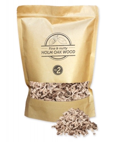 Medžio drožlės SMOKEY OLIVE WOOD Holm Oak (Holmo ąžuolas) No.2, 1,7 l image 1