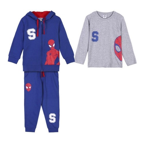 Детский спортивных костюм Spiderman 3 Предметы Синий image 1
