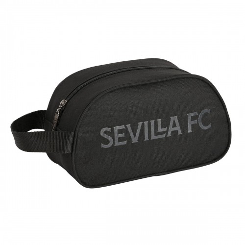 Sevilla FÚtbol Club Школьный несессер Sevilla Fútbol Club Teen Чёрный (26 x 15 x 12 cm) image 1